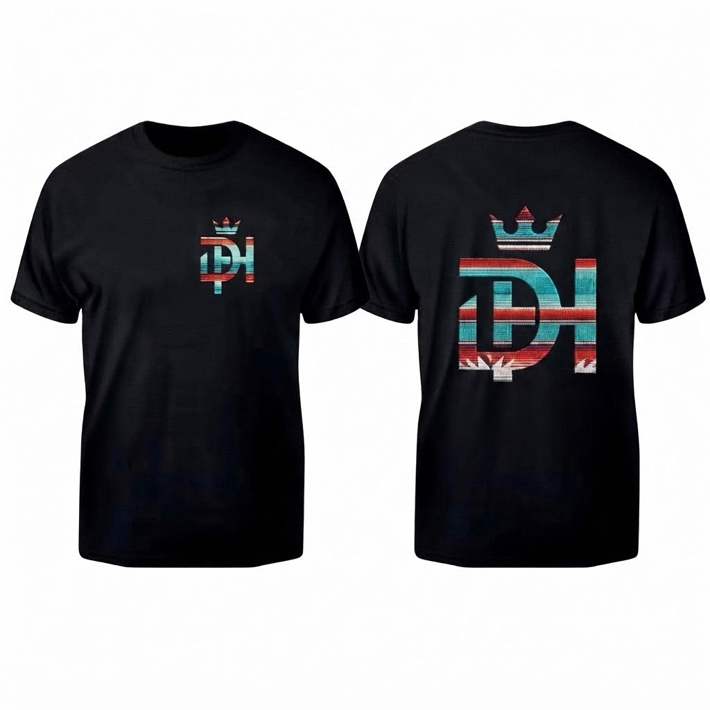 Crown Glitch Tee